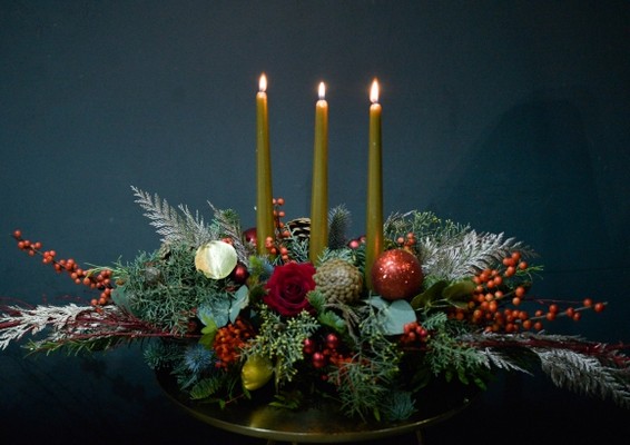 Christmas Memories Table Centrepiece